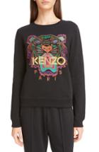 Women's Kenzo Tiger Print Sweatshirt - Black