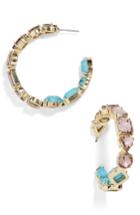 Women's Baublebar X Micaela Erlanger Happy Hour Inside Out Hoop Earrings