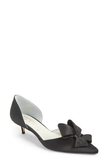 Women's Something Bleu Cliff Bow D'orsay Pump