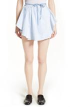 Women's Alexander Wang Stripe Cotton Wrap Skirt