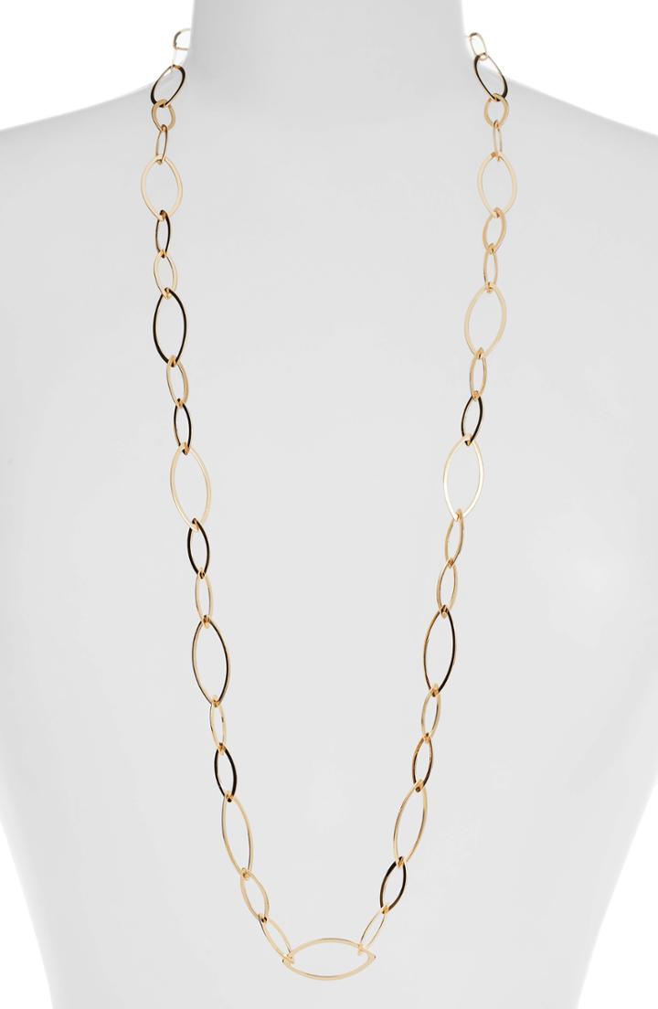 Women's Halogen Marquise Link Long Necklace