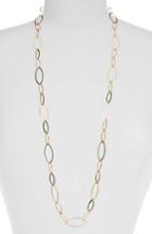Women's Halogen Marquise Link Long Necklace