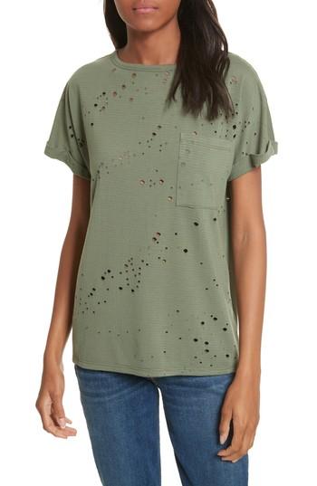 Women's Twenty Waverly Perforated Tee - Green