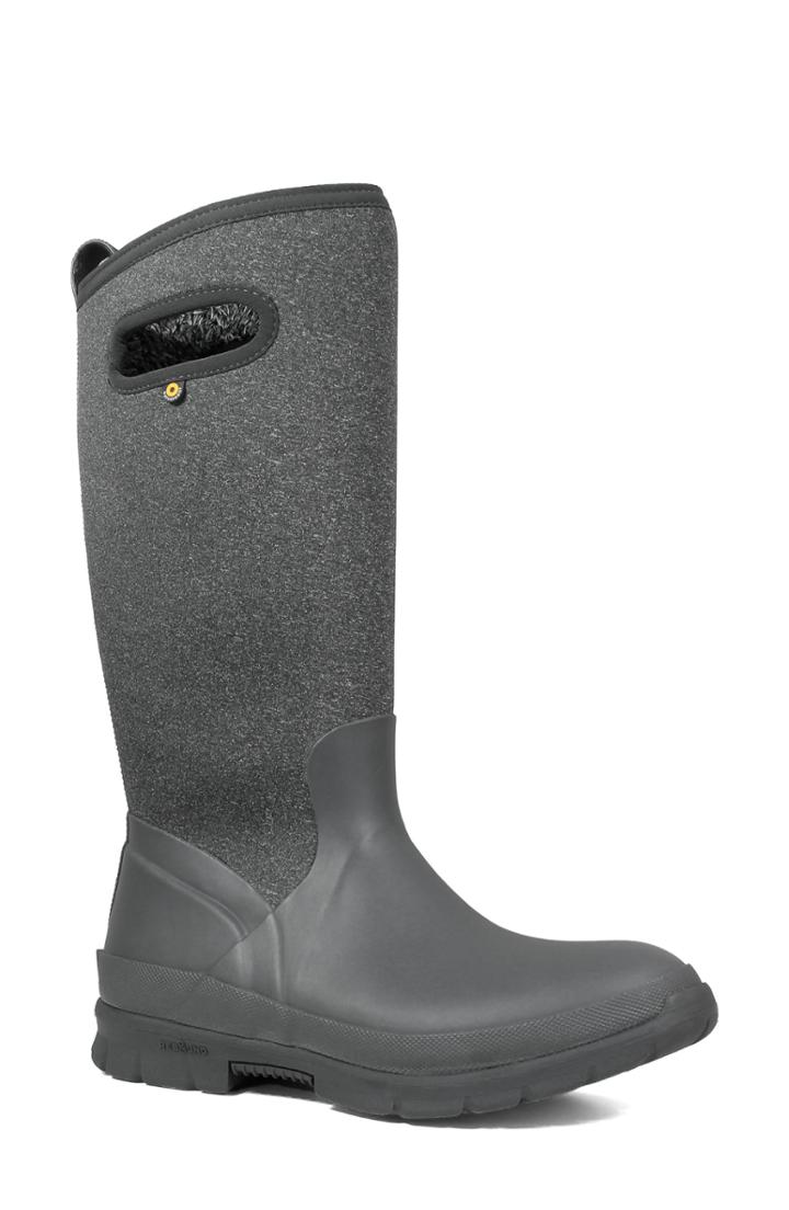 Women's Bogs Crandall Waterproof Boot, Size 8 M - Grey