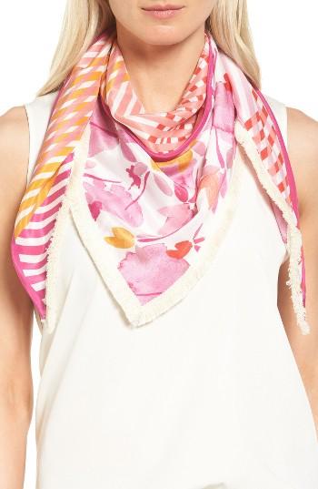 Women's Echo Tuileries Garden Silk Triangle Scarf