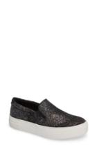 Women's Steve Madden Gills Platform Slip-on Sneaker .5 M - Black
