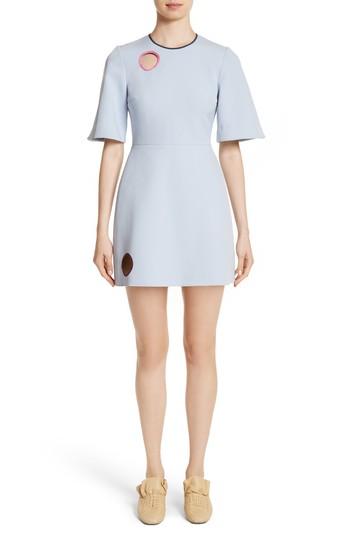 Women's Roksanda Layken Minidress Us / 8 Uk - Blue