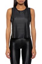Women's Koral Shiny Netz Muscle Tank
