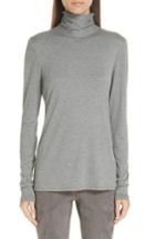 Women's Lafayette 148 New York Dresden Turtleneck - Grey