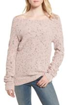 Women's Hinge 'marilyn' Sweater - Pink