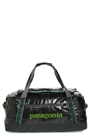 Men's Patagonia Black Hole Water Repellent Duffel Bag - Green