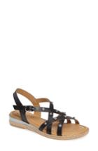 Women's Tuscany By Easy Street Renata Studded Strappy Sandal