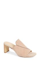 Women's Rag & Bone Myla Asymmetrical Beaded Slide Sandal Us / 35eu - Beige