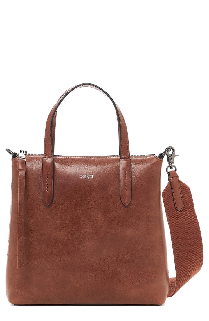Botkier Highline Leather Satchel - Brown