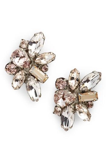 Women's Sorrelli Muscari Crystal Earrings