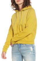 Women's Lna Shrunken Hoodie - Yellow