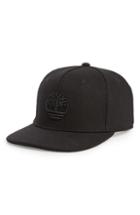 Men's Timberland Logo Embroidered Cap - Black