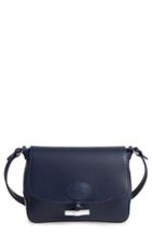 Longchamp Roseau Leather Crossbody Bag - Blue