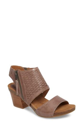 Women's Sofft Milan Block Heel Sandal M - Grey