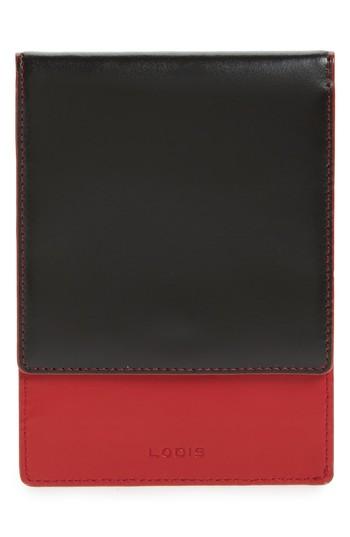 Lodis Audrey Under Lock & Key Skyler Leather Passport Wallet -