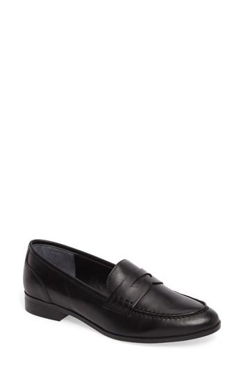 Women's Tony Bianco Georgie Penny Loafer .5 M - Black