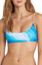 Women's Billabong Sea Trip Tali Bikini Top - Blue