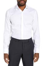 Men's Boss Jason Slim Fit Solid Dress Shirt - White