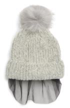 Women's Bp. Mesh Veil Beanie - Grey