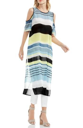 Women's Vince Camuto Cold Shoulder Long Top