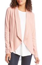 Women's Karen Kane Drape Collar Jacket - Pink
