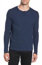 Men's Zachary Prell Hawthorn Wool Blend Thermal, Size - Blue