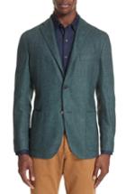 Men's Boglioli Trim Fit Cashmere Blend Blazer Us / 50 Eu R - Green