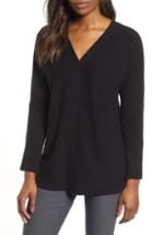 Women's Nic+zoe Comfort Cozy Sweater - Black