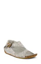 Women's Spring Step Lorelle Flat .5-6us / 36eu - White