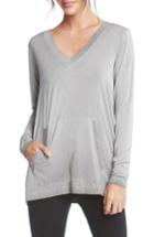 Women's Karen Kane V-neck Tee - Grey