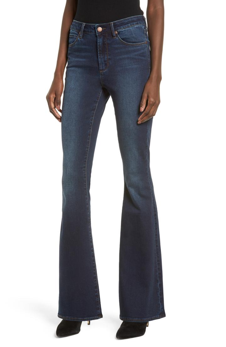 Women's Leith High Waist Flare Jeans - None