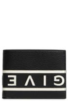 Men's Givenchy Reverse Logo Band Leather Wallet -