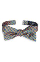 Men's Ted Baker London Bejeweled Check Silk Bow Tie