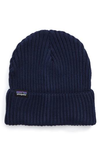 Men's Patagonia 'fisherman' Beanie - Blue