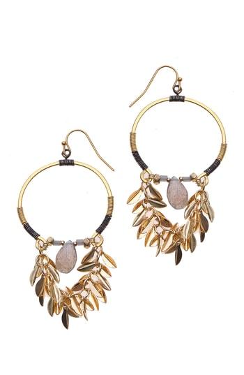 Women's Nakamol Design Pailette Fringe Drop Earrings