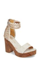 Women's Sbicca Daytrip Woven Platform Sandal M - Ivory
