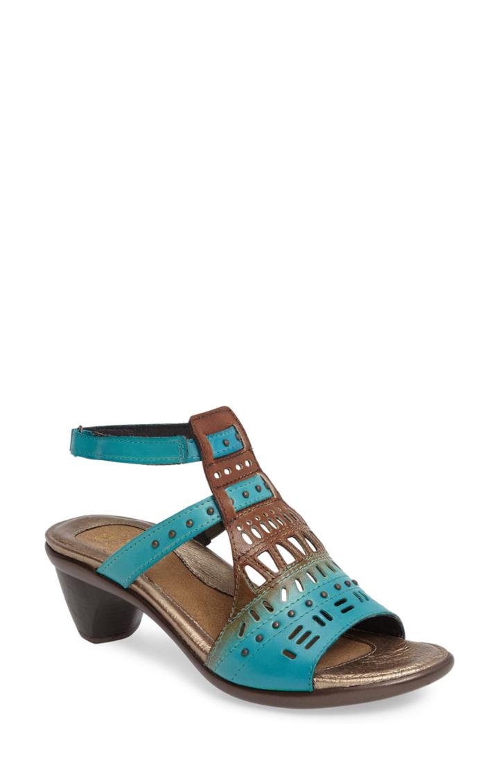 Women's Naot 'vogue' Sandal Us / 42eu - Blue/green
