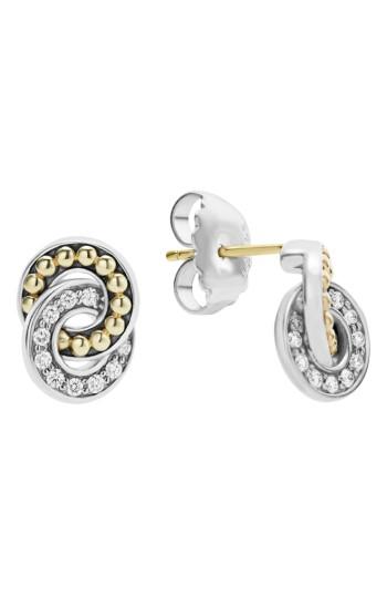 Women's Lagos Enso Diamond Stud Earrings