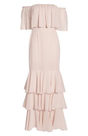 Women's Wayf Penelope Off The Shoulder Popover Gown