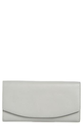 Women's Skagen Leather Wallet - Grey