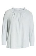 Women's Rebecca Taylor Texture Jersey Off The Shoulder Top
