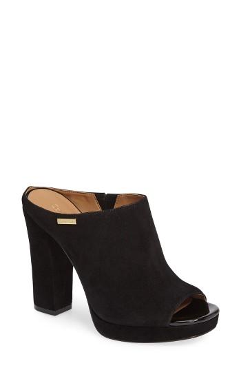 Women's Calvin Klein Beitris Mule .5 M - Black