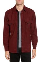 Men's Filson Northwest Houndstooth Wool Shirt Jacket - Red