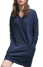Women's Allette Margot Nursing Sweater Dress - Blue