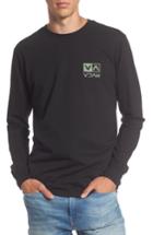 Men's Rvca Flipped Box Graphic T-shirt - Black